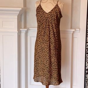 A New Day Leopard Print Slipdress